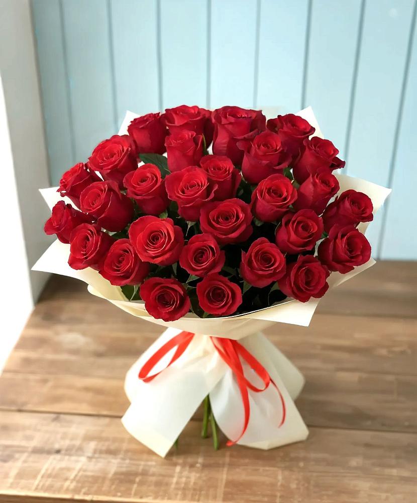 Букет 29 Красных роз в Бесскорбной