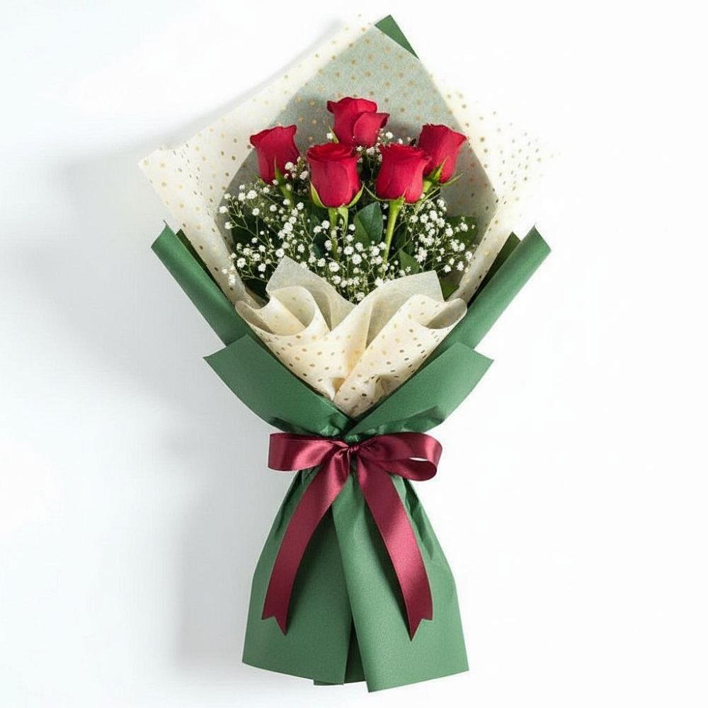 Букет цветов из: Розы в Бесскорбной