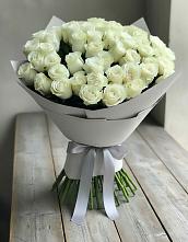 Букет 35 Белых роз #REPLACE_PRED# Бесскорбной