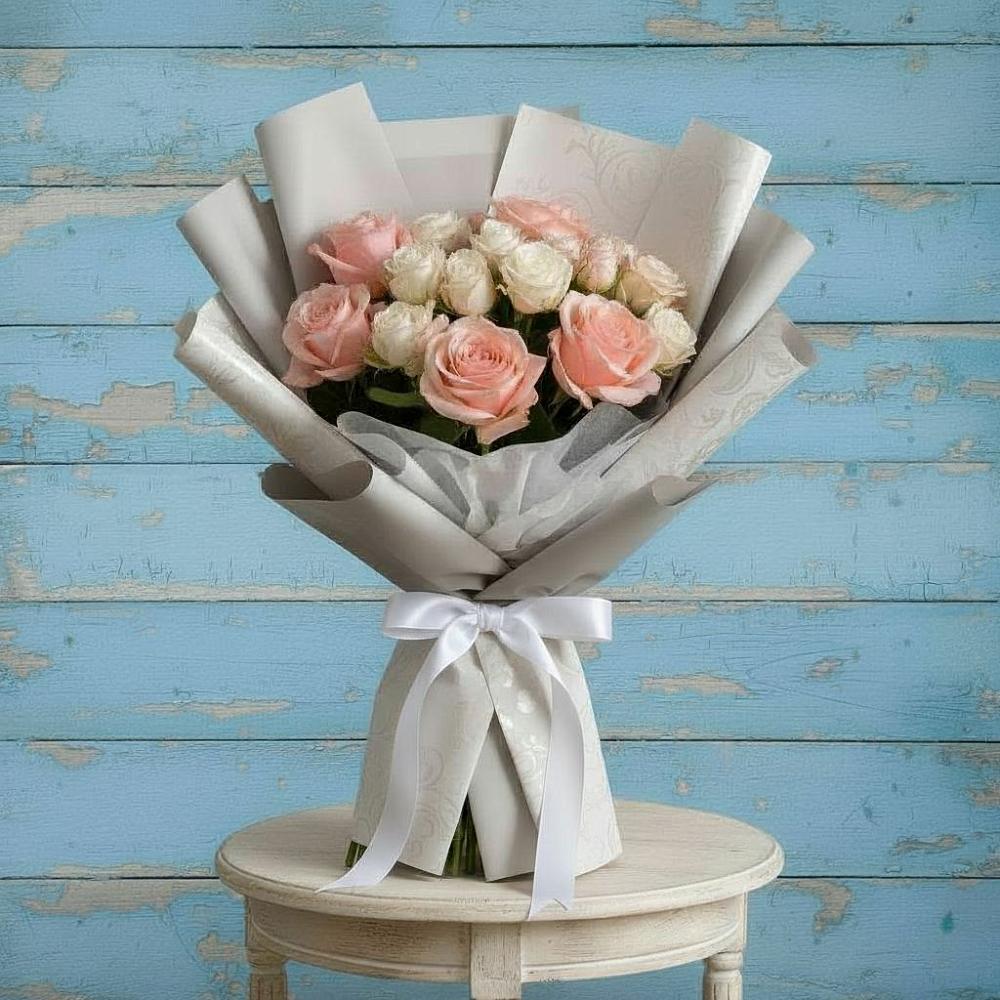 Букет цветов из: Розы в Бесскорбной