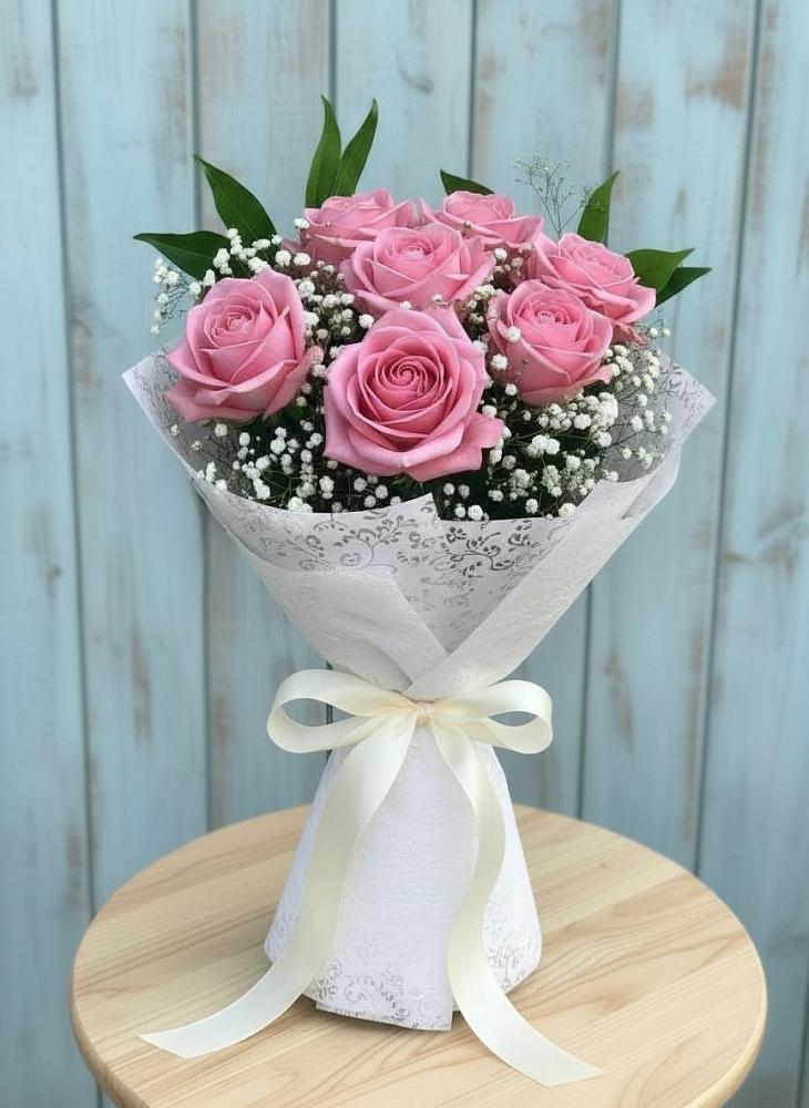 Букет цветов из: Розы в Бесскорбной