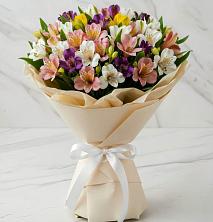 Букет цветов из:  Альстромерии в Бесскорбной