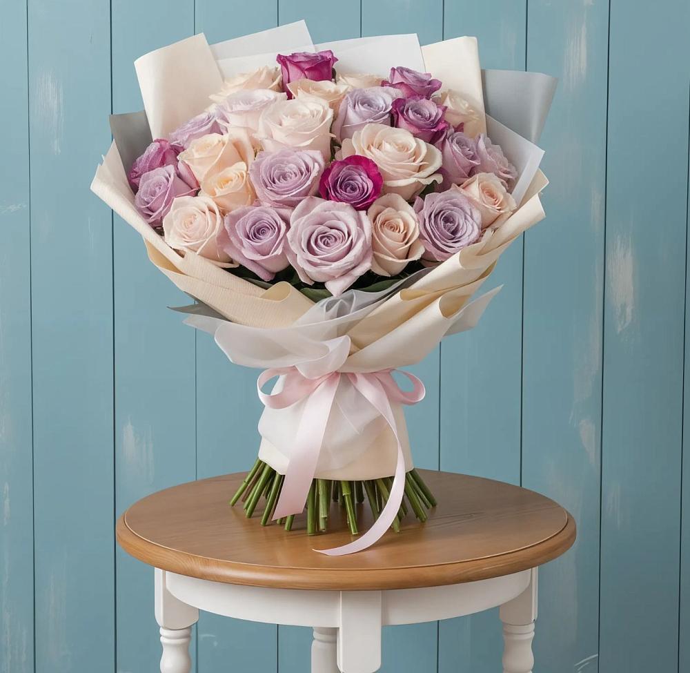 Букет цветов из: Розы в Бесскорбной