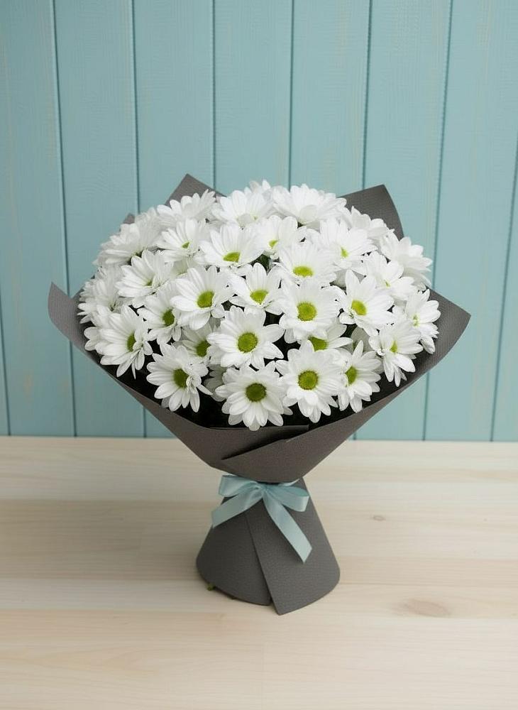 Букет цветов из: Хризантемы в Бесскорбной