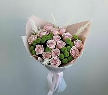 Букет цветов из:  Розы и Хризантемы в Бесскорбной