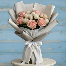 Букет цветов из:  Розы #REPLACE_PRED# Бесскорбной