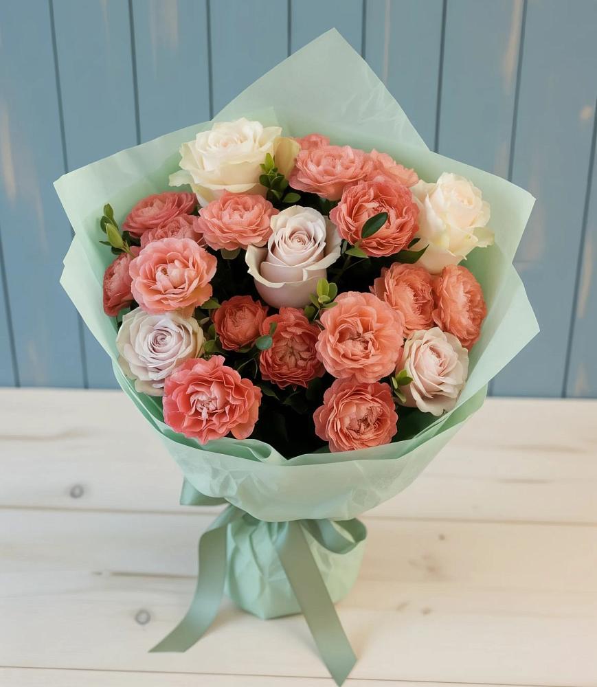 Букет цветов из: Розы в Бесскорбной