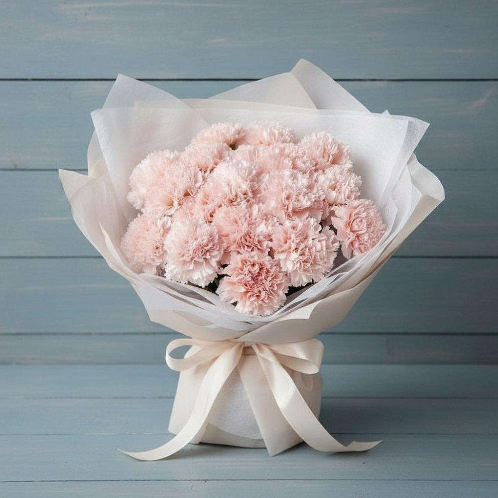 Букет цветов из: Гвоздики в Бесскорбной