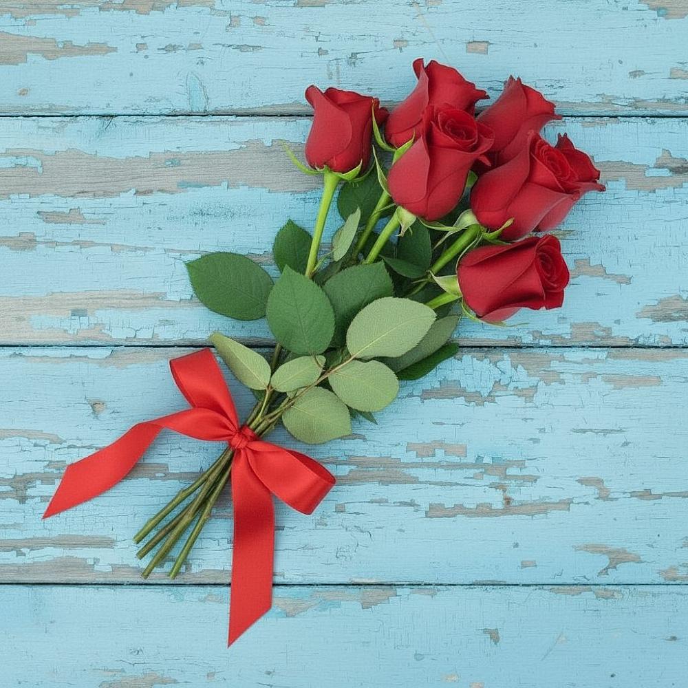 Букет Красные розы в Бесскорбной