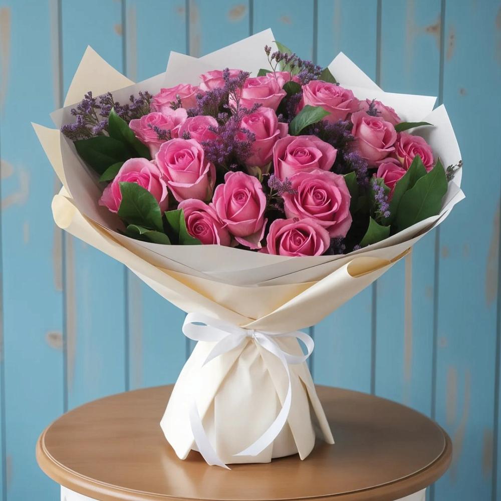 Букет цветов из: Розы в Бесскорбной